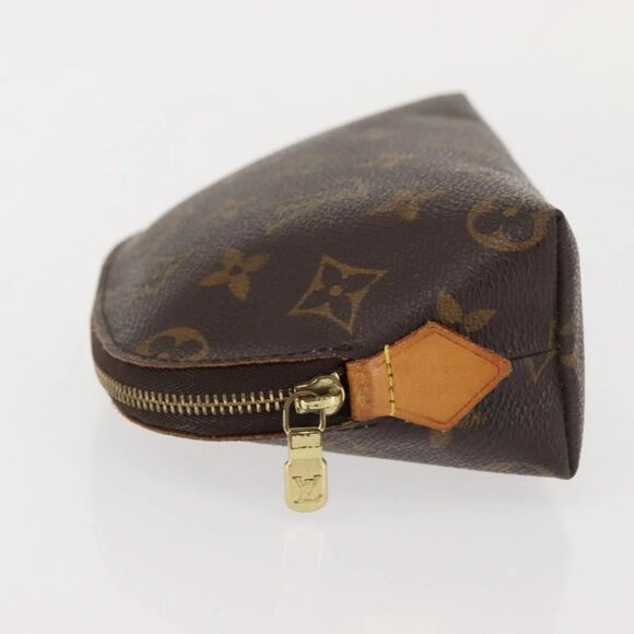 LOUIS VUITTON Monogram Pochette Cosmetic PM Pouch M43998 LV Auth BA6165 - Picture 8 of 16